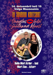 The Third Advent Concert at Valga Museum
